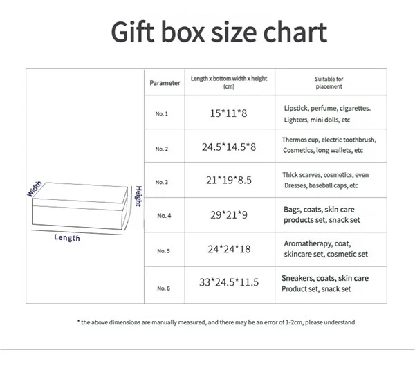 Vintage Style Christmas Wedding Birthday Packing Gift Box